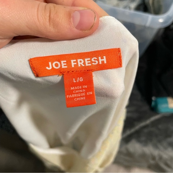 JOE FRESH floral print midi dress size large in amazing condition! - Picture 2 of 5